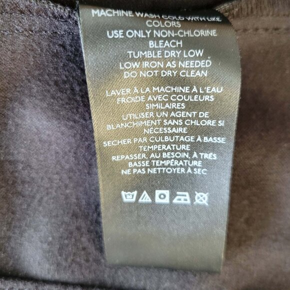 NWOT Free People We The Free Size M Keep It Brief Vegan Leather Micro Shorts - Picture 6 of 7